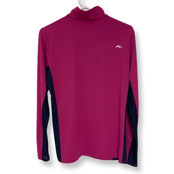 KJUS Sport Fit Half Zip Pullover UPF 50+ Women’s L Pink - Picture 2 of 7